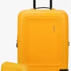 Børn AmericanTourister Tasker-American Tourister Dashpop Kuffert 41-47L & Toilettaske POP, Golden Yellow