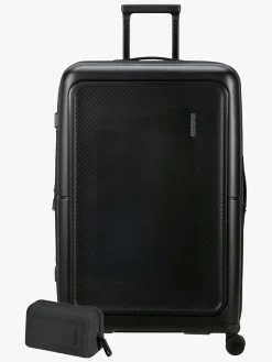 Tasker|AmericanTourister American Tourister Dashpop Kuffert 104-121L & Toilettaske POP, True Black