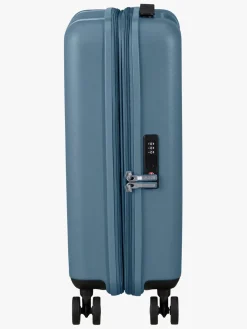 Tasker|AmericanTourister American Tourister Dynabelt Spinner Kuffert 36L, Rainstorm Blue