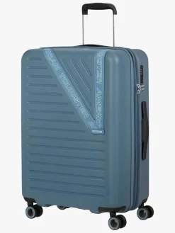 Tasker|AmericanTourister American Tourister Dynabelt Spinner Kuffert 68L, Rainstorm Blue