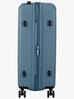 Tasker|AmericanTourister American Tourister Dynabelt Spinner Kuffert 68L, Rainstorm Blue