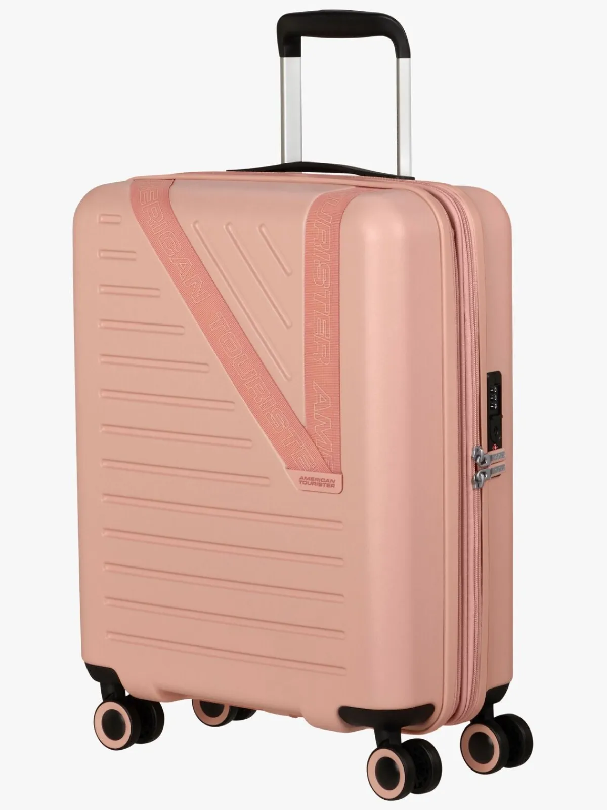 Tasker|AmericanTourister American Tourister Dynabelt Spinner Kuffert 36L, Sandy Rose