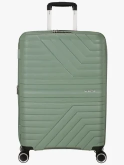 Tasker|AmericanTourister American Tourister Flytwist Kuffert 63-73L, Botanic Green