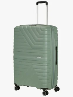 Tasker|AmericanTourister American Tourister Flytwist Kuffert 101-117L, Botanic Green