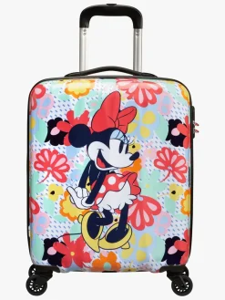 Tasker|AmericanTourister American Tourister Hypertwist Spinner Kuffert 36L Disney 2.0, Minnie Flower Flerfarvet