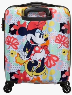 Tasker|AmericanTourister American Tourister Hypertwist Spinner Kuffert 36L Disney 2.0, Minnie Flower Flerfarvet