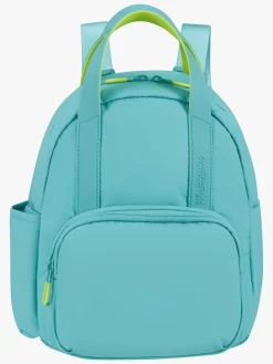 Tasker|AmericanTourister American Tourister Puffy POP Mini Rygsæk S 8,5L, Dusty Turquoise Blå/Grøn