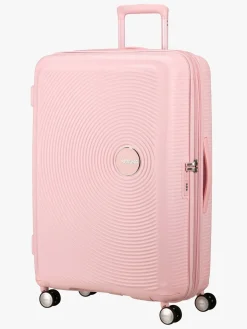 Tasker|AmericanTourister American Tourister Soundbox Spinner Kuffert 97L, Pastel Pink