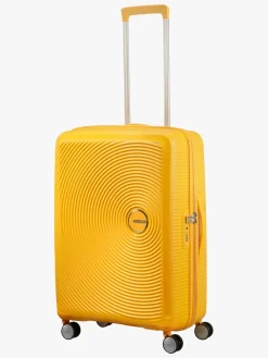 Børn AmericanTourister Tasker-American Tourister Soundbox Spinner Rejsekuffert 71.5L, Golden Yellow