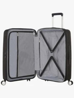 Tasker|AmericanTourister American Tourister Soundbox Spinner 97L Kuffert, Bass Black Sort