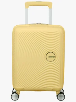 Tasker|AmericanTourister American Tourister Soundbox Mini Kuffert 22L, Pastel Yellow Gul