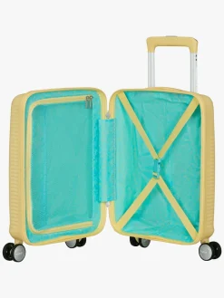 Tasker|AmericanTourister American Tourister Soundbox Mini Kuffert 22L, Pastel Yellow Gul