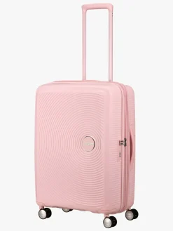 Børn AmericanTourister Tasker-American Tourister Soundbox Spinner Kuffert 71,5L, Pastel Pink