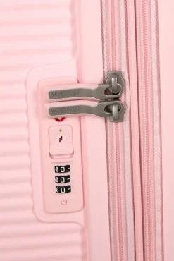 Børn AmericanTourister Tasker-American Tourister Soundbox Spinner Kuffert 71,5L, Pastel Pink