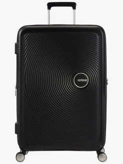 Tasker|AmericanTourister American Tourister Soundbox Spinner Kuffert 71,5L, Bass Black Sort