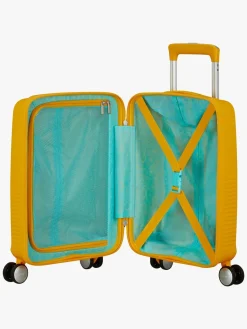 Børn AmericanTourister Tasker-American Tourister Soundbox Mini Kuffert 22L, Golden Yellow