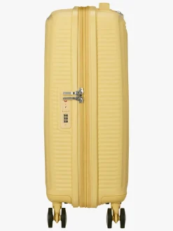 Tasker|AmericanTourister American Tourister Soundbox Spinner Kuffert 35,5L, Pastel Yellow Gul