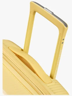 Tasker|AmericanTourister American Tourister Soundbox Spinner Kuffert 35,5L, Pastel Yellow Gul