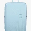 Børn AmericanTourister Tasker-American Tourister Soundbox Spinner Kuffert 97L, Pastel Blue