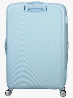 Børn AmericanTourister Tasker-American Tourister Soundbox Spinner Kuffert 97L, Pastel Blue