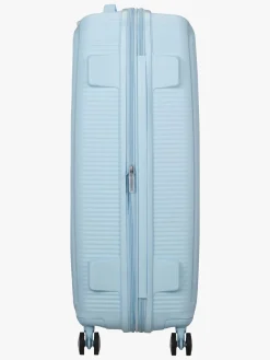 Børn AmericanTourister Tasker-American Tourister Soundbox Spinner Kuffert 97L, Pastel Blue