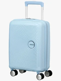 Tasker|AmericanTourister American Tourister Soundbox Mini Kuffert 22L, Pastel Blue Blå