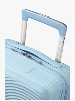 Tasker|AmericanTourister American Tourister Soundbox Mini Kuffert 22L, Pastel Blue Blå