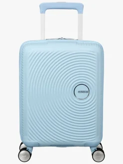 Tasker|AmericanTourister American Tourister Soundbox Mini Kuffert 22L, Pastel Blue Blå