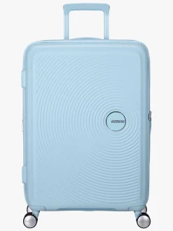 Tasker|AmericanTourister American Tourister Soundbox Spinner Kuffert 71,5L, Pastel Blue Blå