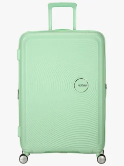 Børn AmericanTourister Tasker-American Tourister Soundbox Spinner Kuffert 97L, Pastel Green