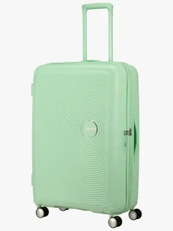 Børn AmericanTourister Tasker-American Tourister Soundbox Spinner Kuffert 97L, Pastel Green