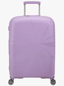 Tasker|AmericanTourister American Tourister StarVibe Spinner Kuffert 70-77L, Digital Lavender Lilla