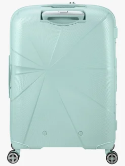 Tasker|AmericanTourister American Tourister StarVibe Spinner Kuffert 70-77L, Metallic Surf Blue Blå