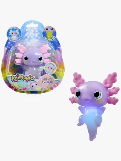 Animagic Legetøjsfigurer-Let'S Glo Axolotl Pastel Glow In The Dark Figur
