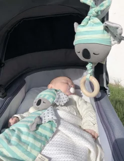 ApplePark Vogntilbehør-Apple Park Farm Buddies Barnevognsvedhæng EKO Kozy Koala