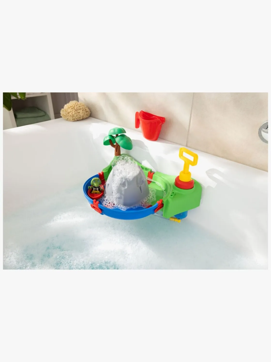 Vandlegetøj|AquaPlay Sploshy Vulkan Legesæt