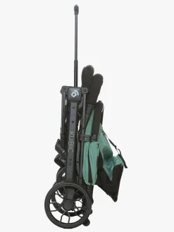 Rejseklapvogne|Asalvo Kubic 2 Flight Travel Klapvogn, Green Grøn