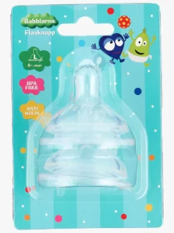 Babblarna Spisetid-2B Baby Flaskesut 6+ mdr Large 2-pak