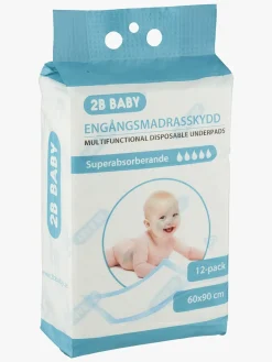 Pleje & Hygiejne|2BBaby 2B Baby Madrasbetræk 60x90cm 12-pak