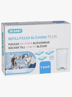 2BBaby Pleje & Hygiejne-2B Baby Refillposer PLUS til Blespand 26 Liter 3-pak