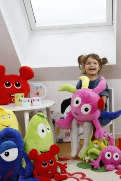 Dukker & Bamser|Babblarna Bamse Diddi 45 cm Lyserød