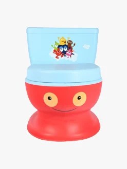 Babblarna Badeværelset-Potte med Lyd, Rød/Blå