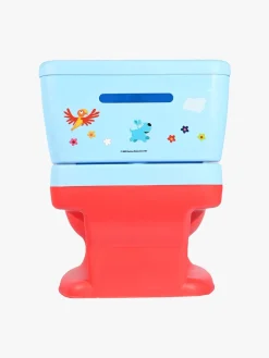 Babblarna Badeværelset-Potte med Lyd, Rød/Blå