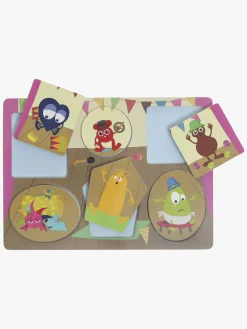 Legetøj Til Børn På 0-10 År|Spil & Puslespil|Babblarna Puslespil Følelser 6 Brikker