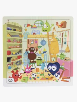 Spil & Puslespil|Babblarna Træpuslespil i s Rodebutik 9 Brikker