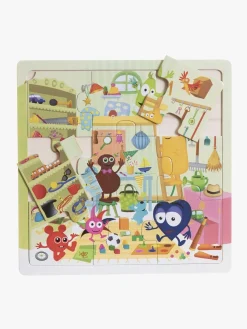 Spil & Puslespil|Babblarna Træpuslespil i s Rodebutik 9 Brikker