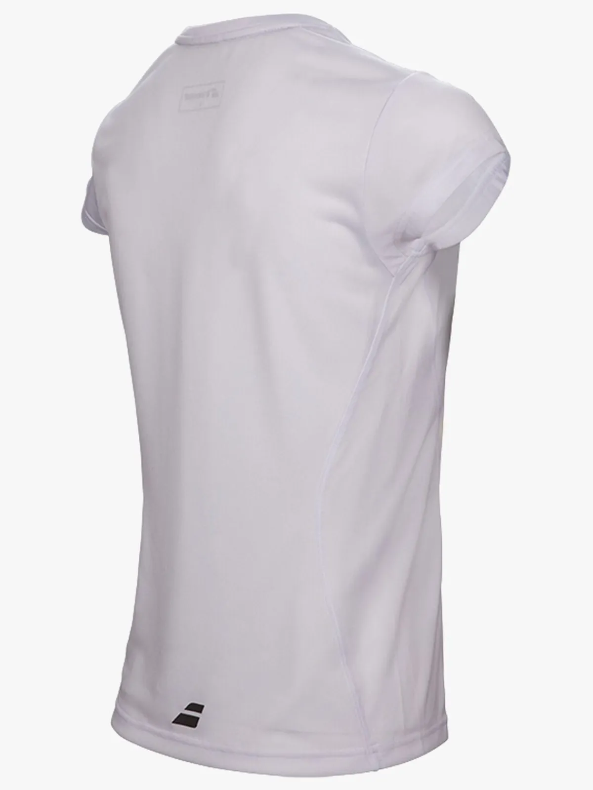 Babolat Ketsjersport|Sportstøj-Core Flag Club Girl T-Shirt, White