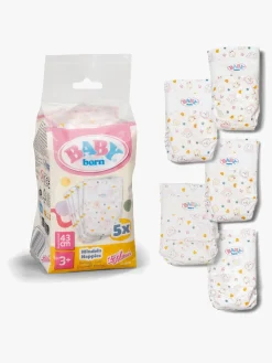 Dukker & Bamser|ZapfCreationBabyBorn Baby Born Dukketilbehør Bleer 5-pak