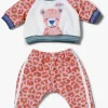 Dukker & Bamser|ZapfCreationBabyBorn BABY born Dukketøj Joggingdragt Leopard 36 cm