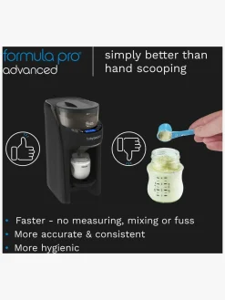 Spisetid|BabyBrezza Baby Brezza Formula Pro Advanced Modermælkserstatnings- og Vællingemaskine, Black Sort